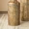 Glitzhome® Antique Gold Gingko Metal Floor Vases Set